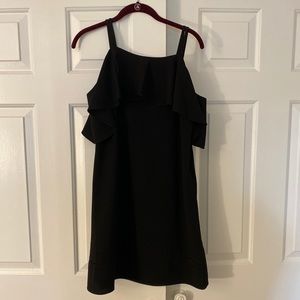 Maggy London Little Black Dress w flutter sleeves